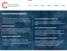 Tablet Screenshot of citygym.fi